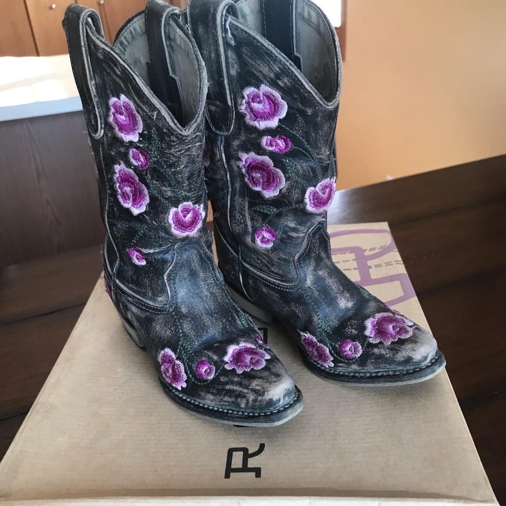 Girls Ropers Boots
